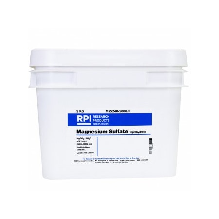 Rpi Magnesium Sulfate Heptahydrate, 5 KG M65240-5000.0